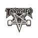 THRASHER Thrasher THRASHER SK8 GOAT BLACK x WHITE скейтборд скейтборд стикер наклейка стикер наклейка 