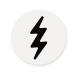 ELECTRIC электрический ICON LOGO STICKER S size WHITE скейтборд скейтборд стикер наклейка стикер наклейка 