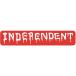INDEPENDENT ǥڥǥ INDEPENDENT VANDAL STICKER 6 (RED) ƥå 
