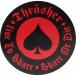 THRASHER Thrasher THRASHER OATH BLACK/RED скейтборд скейтборд стикер наклейка стикер наклейка 