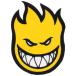 SPITFIREspito fire FIREBALL (XS) YELLOW скейтборд скейтборд стикер наклейка стикер наклейка 