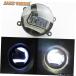 JAZZ TIGER 2-in-1 Functions LED Daytime Running Light Car LED Fog Lamp Projector Light For Mitsubishi Triton L200 2013-2019  JAZZ TIGER 2-in