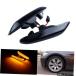 ANGRONG2X����С�LED�����ɥ��󥸥���������ԡ������饤��BMWE60E61 E81 E87 E90 E92 X1 X3  ANGRONG 2X Amber LED Side Indicator Repeater Light