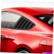 Х 2xꥢɥɥ롼С󥷥ɥС15-18եɥޥ󥰥ڤΥС 2x Rear Quarter Side Window Lou