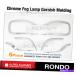 ५С Kia 2013-2017 Rondo / CarensΥե饤ȥ५С⡼ǥ󥰥ȥLH+RH C479 Foglight Chrome Cover Molding Trim LH+RH