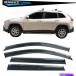५С եå14-21ץKLݥꥫܥ͡ȥɥХW/ȥ4PC Fits 14-21 Jeep Cherokee KL Polycarbonate