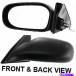 US�ߥ顼 91-94�ȥ西�ƥ륻��ɥ饤�С������ɤΥ�����vue�ߥ顼 Kool Vue Mirror For 91-94 Toyota Tercel Driver Side
