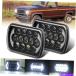US�إåɥ饤�� Jeep Cherokee XJ YJ 87-95 Ford Ranger 83-88�Τ����105W 5 x 7 '' LED�إåɥ饤��HI / LED 105W 5x7'' LED Headlights Hi/Low For