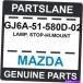 USơ饤 GJ6A-51-580D-02ޥĥOEMסSTOP-HI.MOUNT GJ6A-51-580D-02 Mazda OEM Genuine LAMP, STOP-HI.MOUNT