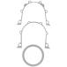 [ параллель импортные товары ]Fel Pro BS 40412 1 rear engine основной наклейка комплект FEL PRO BS 40412 1 Rear Main S