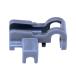 [ параллель импортные товары ]Bosch 00618001 Dishwasher Tine line Retainer Bosch 00618001 Tine Row R
