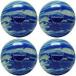 [ параллель импортные товары ]EPCO Candlepin Bowling ball Marbleized голубой &amp; белый 4. мяч 4 1/2 inc