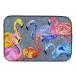 [ параллель импортные товары ]Caroline 's Treasures 8871ddm Flamingo 6.Senses тарелка сухой коврик,14 " x