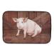 [ параллель импортные товары ]Caroline 's Treasures sb3072ddm Pig at the балка n дверь тарелка сухой коврик,14 " x