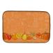 [ параллель импортные товары ]Caroline 's Treasures bb5131ddm фрукты . овощи . orange тарелка сухой коврик,14 " x 21 дюймовый,