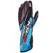 [ параллель импортные товары ]OMP KS 2 Art GLOVE черный × Cyan XXS размер (BLACK/CYAN) перчатка для гонок гоночный автомобиль 
