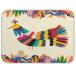 [ параллель импортные товары ]Colorful Mexican Design Stylish Artistic Bird Dish Drying Mat fo