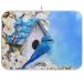 [ параллель импортные товары ]Tarity Blue Bird Spring Dish Drying Mat for Kitchen Counter Abso