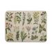 [ параллель импортные товары ]Flower Herbs Dish Drying Mat for Kitchen Counter Decor 18x24 Inc