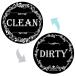 [ параллель импортные товары ] посудомоечная машина для магнит Clean Dirty Sign двусторонний водонепроницаемый двусторонний clean da- чай магнит посудомоечная машина для D