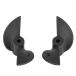 [ параллель импортные товары ]Estink RC Boat Propellers, CW CCW Nylon 2 Blades Rotatable 2mm S