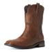 ¹͢ʡPlatikly Cowboy Boots For Men   Mens Square Toe Western Boot Wit