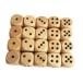 ¹͢ʡSM SunniMix 20 Pieces Wooden 6 Sided Dice,with Numbers 1 6,Game
