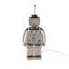 DULTON Dulton PORCELAIN ROBOT LIGHT CHROME напольный свет tes зажим хром E17 лампа продается отдельно DS-0773CR