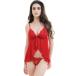  baby doll ero. sexy Ran Jerry нижнее белье T-back имеется красный 