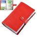  футляр для карточек большая вместимость 90 шт. входит футляр для визитных карточек красный 