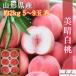  предварительный заказ Yamagata префектура производство ... персик прекрасный . белый персик примерно 2kg5~9 шар превосходящий товар l9 месяц сверху .~ средний . белый персик персик . хочет твердый персик фрукты фрукты 
