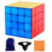 Cyclone Boys Metallic 4x4x4 M металлик Cube [ сумка &amp; подставка &. починка Cross имеется ] 4×4 Cube металл металлизированный стикер отсутствует ( магнит встроенный )
