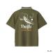 Pacific Golf Club Golf одежда рубашка с коротким рукавом осень-зима CUP AND SURFER PANEL POLO 26PLS734TP мужской Pacific GOLF CLUB