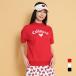 Callaway женский Golf одежда короткий рукав футболка весна лето LOVE короткий рукав тренировочный C25117222 Callaway