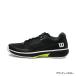  Wilson RUSH LITE 5 Rush Pro 5 OMNI Black/Wh WRS340100U мужской теннис Homme nikre- для обувь E : черный × желтый Wilson
