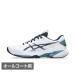  Asics SOLUTION SPEED FF 4so дракон shon скорость FF4 1041A532 мужской теннис все пальто для обувь : белый × зеленый asics