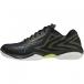  Mizuno ue-b Claw EL 2 71GA228024 мужской дамский бадминтон обувь 3E : черный × голубой MIZUNO