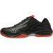  Mizuno ue-b Claw EL 2 WIDE 71GA228509 мужской дамский бадминтон обувь 4E : черный × красный MIZUNO