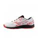  Mizuno SKY BLASTER 4 Sky blaster 4 71GA253301 мужской дамский бадминтон обувь 3E : белый × красный MIZUNO