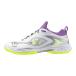 Mizuno WAVE CLAW NEO3 FITue-b Krone o3 FIT 71GA247212 мужской дамский бадминтон обувь 2E : белый × лиловый MIZUNO