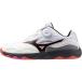  Mizuno WAVE MEDAL SP5ue-b медаль SP5 81GA241201 мужской дамский настольный теннис обувь 2E : белый × черный MIZUNO