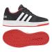 アディダス ADIHOOPS2.0K B76067 レディース スニーカー : ネイビー×レッド adidas