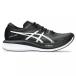  Asics MAGIC SPEED 3 WIDE Magic скорость 3 широкий 1011B704 широкий мужской наземный бег обувь 3E : черный × белый asics