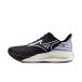  Mizuno WAVE RIDER 29ue-b rider 29 J1GC266301 мужской дамский наземный / бег бег обувь 2E : черный × белый MIZUNO