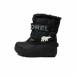 soreru дети z snow commander ботинки NC5190 010 Junior Kids ребенок winter обувь ботинки : черный SOREL