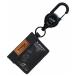  orange PASS CASE - YOKO_ чехол для пропуска ширина #201250 1001 лыжи / сноуборд билет держатель : BLACK ORANGE