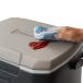�y�A���y������z �R�[���}�� COOLER 16QT AP20 LIGHT GRAY JAPAN (2000036784) �L�����v �n�[�h�N�[���[ Coleman �֘A�摜1