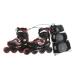  filler J-ONE COMBO 2 SET 010619160 Junior Kids ребенок Extreme спорт роликовые коньки : black/red FILA