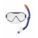 кальмар li силикон комплект J SM-107Q Junior Kids ребенок морской воздуховод "snorkel" комплект : автомобиль i колено голубой IKARI