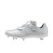 Mizuno свет Revo Elite 2 широкий BLT 11GM241501 бейсбол шиповки обувь ременного типа 3E : белый MIZUNO